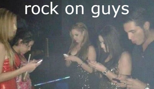 texting-at-a-party