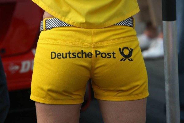 27.07.2008 Nürburg, Germany, Deutsche Post grid girl - DTM 2008 at Nürburgring - www.xpb.cc, EMail: info@xpb.cc - copy of publication required for printed pictures. Every used picture is fee-liable. © Copyright: Miltenburg/xpb.cc