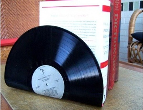 Vinyl-Bookends